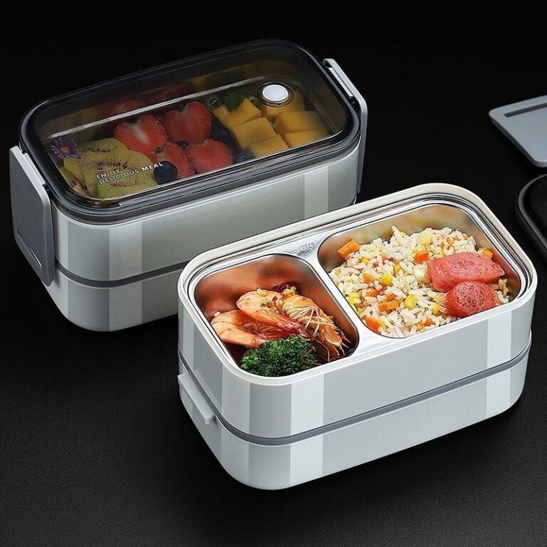 Lunch box compartimentée inox 1
