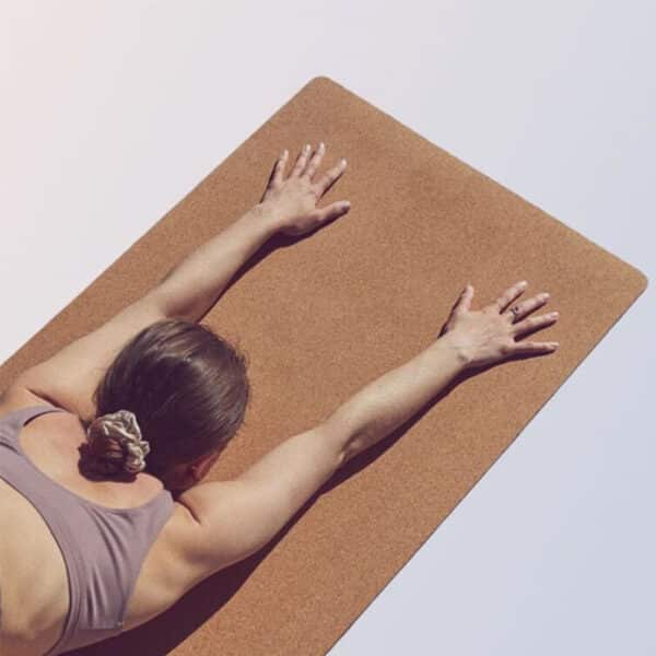 Tapis de yoga en liege 25