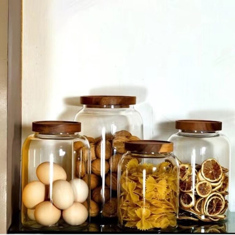 Boite de rangement cuisine en verre 3