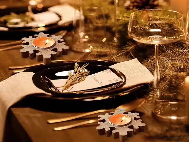 diy deco table noel, bougeoir noel bois, ougeoir noel, bougeoir en bois noel, bougeoir sapin, chandelier de noel