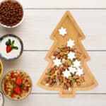 assiette en bambou sapin