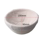 Meibum-mir de fermentation de la pâte en rotin, 7 pièces, couteau, brosse, lin, campagne jxbaguette Banneton Brotform 4