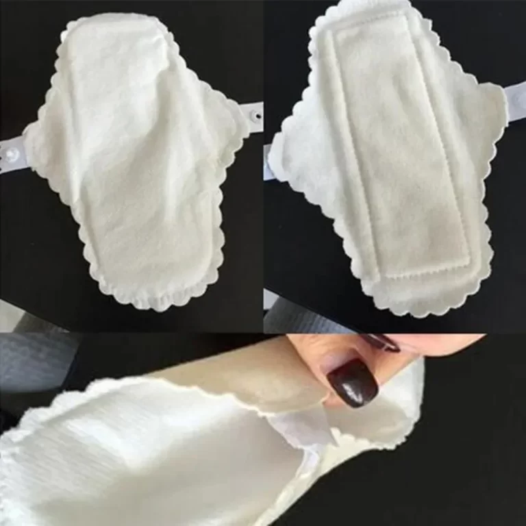 Serviettes hygiéniques fines réutilisables en coton, 3 pièces, protège-slips lavables et imperméables pour l'hygiène féminine 2