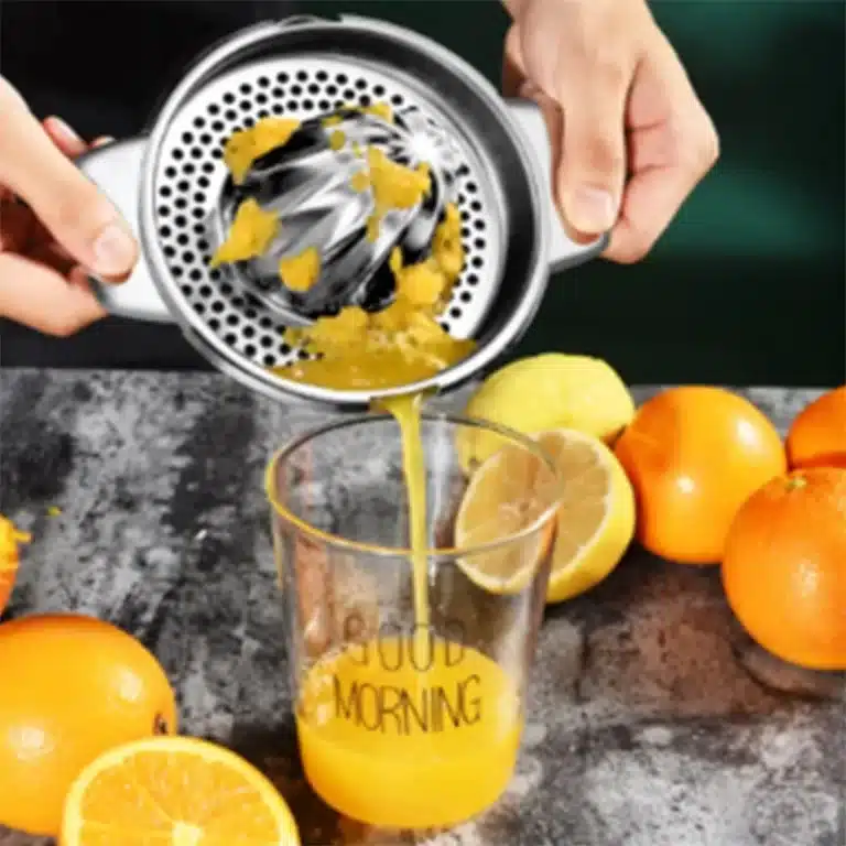 Machine à jus de fruits manuelle portable, citron et orange, accessoires de cuisine en acier inoxydable, chauffe-cigare, main crue, PMurcia, outils, Ju479, 304 3