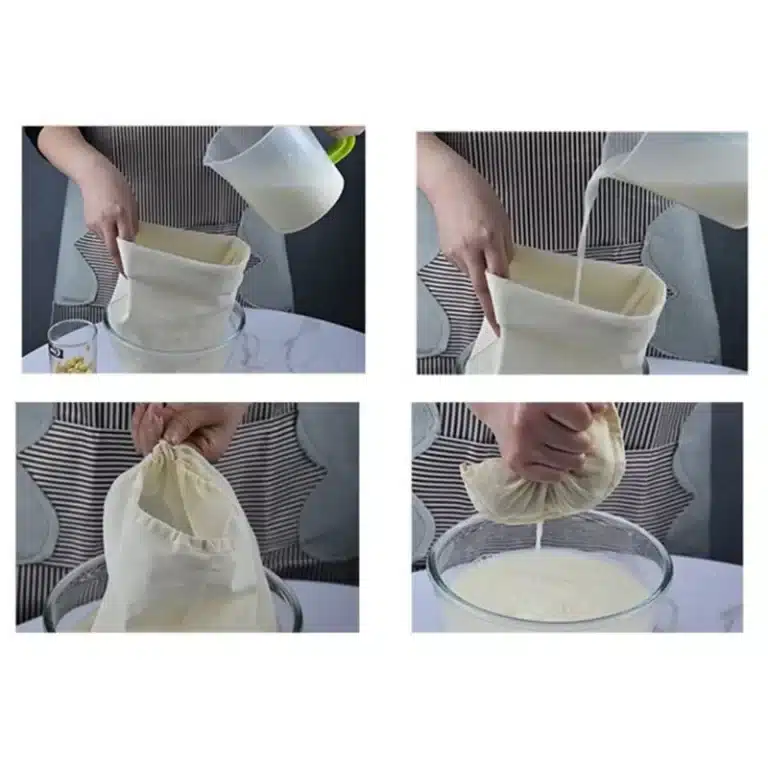 Sachets filtrants réutilisables pour le fromage, pour le thé, le lait, les herbes, les épices, mousseline, à proximité