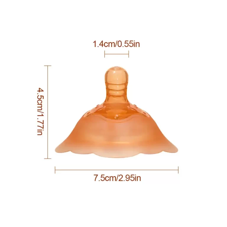 Protège-seins en silicone avec boîte, 1 pièce, anti-morsure, anti-débordement, protection des mamans 6