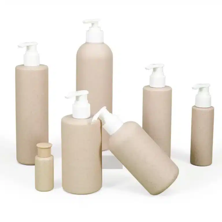 Distributeur de shampoing en plastique bionickel able, paille de blé recyclée, pompe HI, récipient de voyage pour stockage à domicile, gratitude, 250 ml, 300ml 1