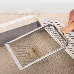 Pelle à litière en acier inoxydable pour chat, pelle à litière durable, fournitures pour animaux de compagnie pour lézards, chaton, chaton, chien, outil de livres instantanés 3